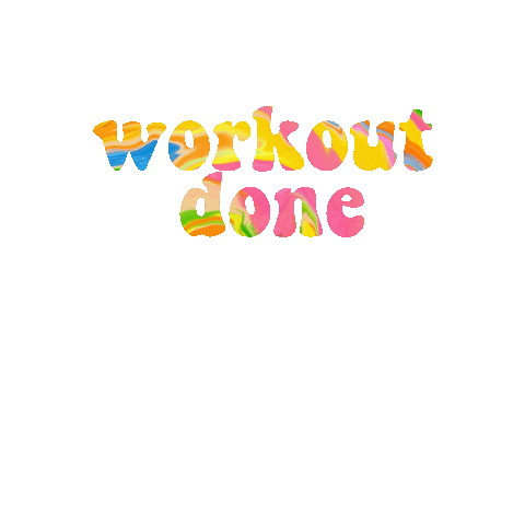 Workout Sticker