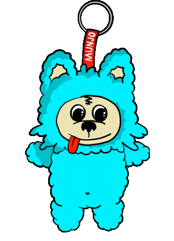 Puppy Pom Sticker by Munjo Munjo