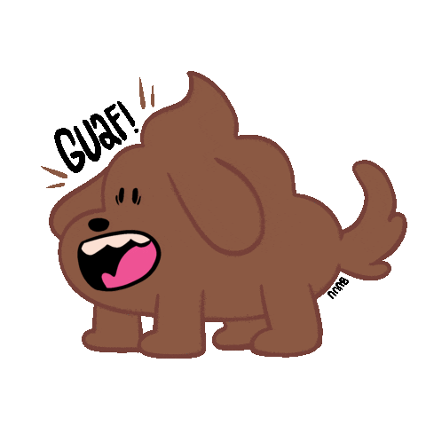 Dog Bu Sticker