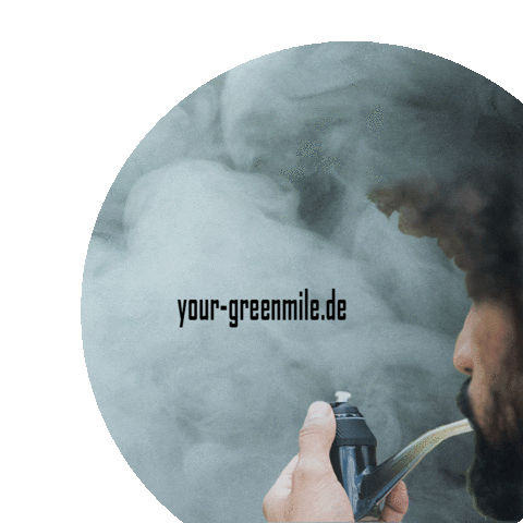 Smoke Cannabis Sticker by Greenmile