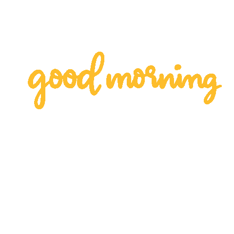 Good Morning Studygram Sticker