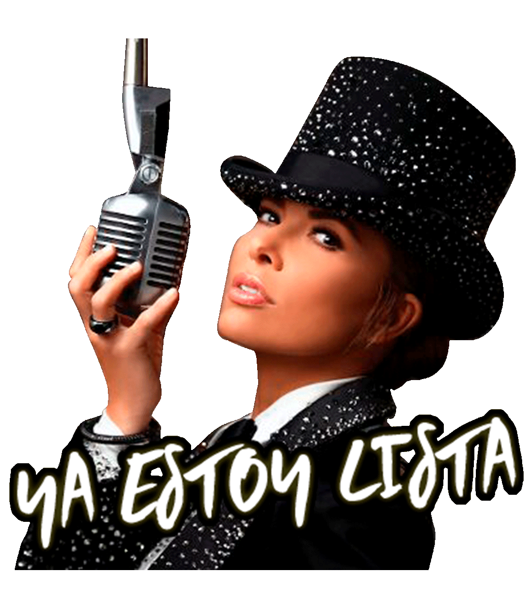 Cuentame Mas Cantar Sticker by Gloria Trevi for iOS & Android | GIPHY