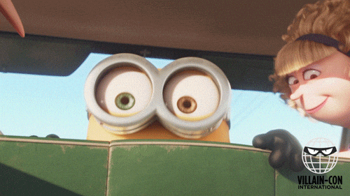 happy minions GIF