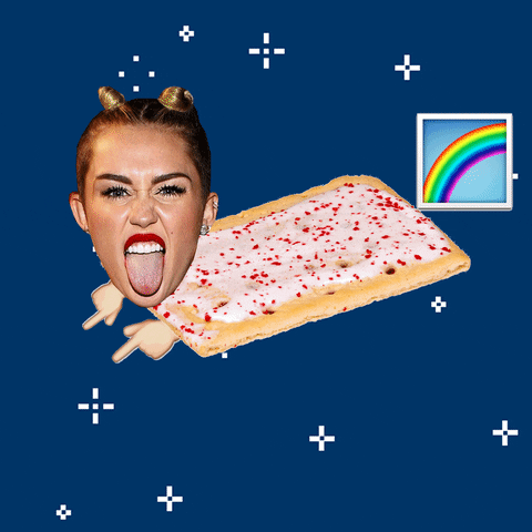 Miley Cyrus Nyan Cat GIF by Anne Horel