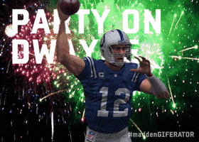 indianapolis colts GIF by Madden Giferator