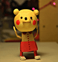 Run Away Teddy Bear GIF by Arithmancy - Find & Share on GIPHY