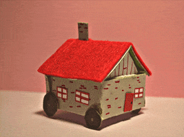 stop-motion house GIF by Philippa Rice