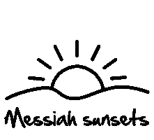 Sunset Falcons Sticker by Messiah University