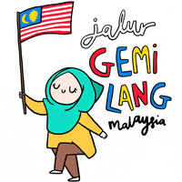 independence day malaysia GIF by ifalukis