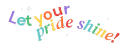 Proud Pride Sticker by Mindshine