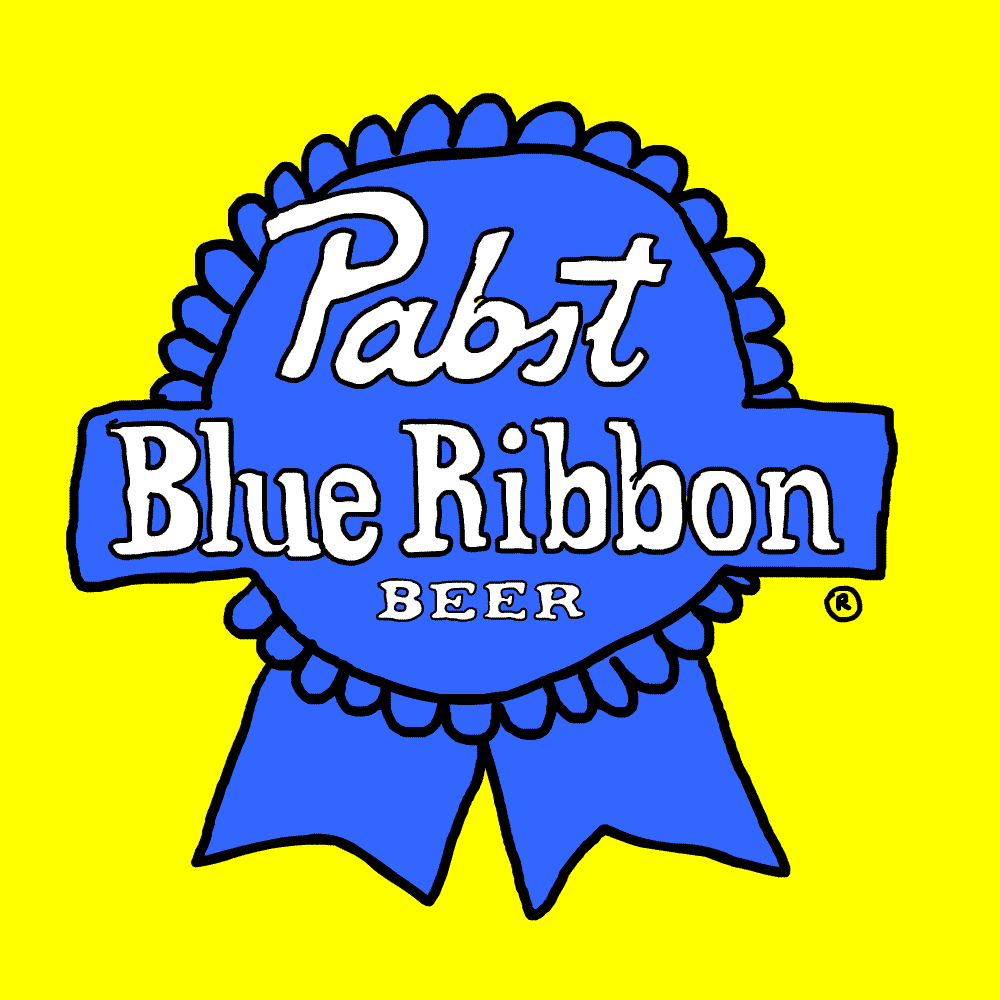 Pabst Blue Ribbon Art GIF Find & Share on GIPHY