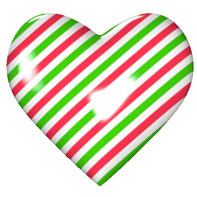 Candy Cane Spinning Sticker by Simon Falk