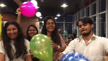 party happy dance GIF by Crowdfire