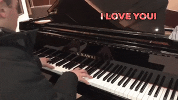 i love you piano GIF by Casol