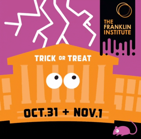 Trick Or Treat Halloween GIF by The Franklin Institute