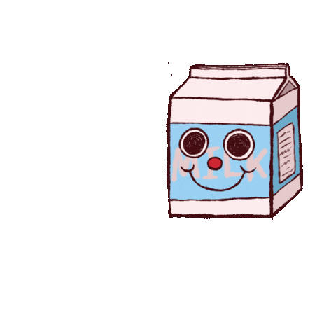 Milk Carton Horror Sticker