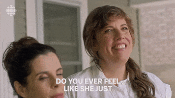 she tries too hard baroness von sketch GIF