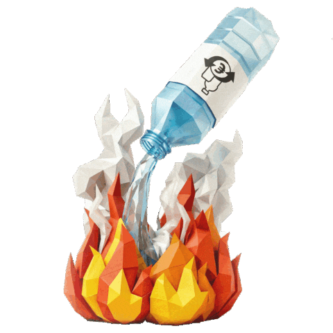 Feuer Sticker by SPAR Österreich