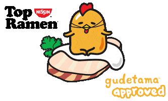 Chicken Egg Sticker by Gudetama