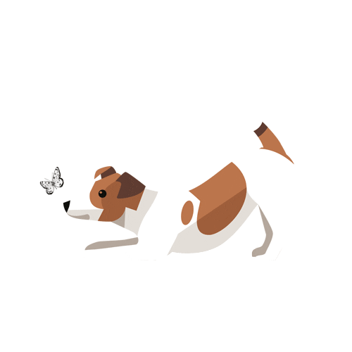 Dogs Paws Sticker by Laughing Dog Food