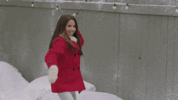 Erin Cahill Snowball GIF by Hallmark Mystery