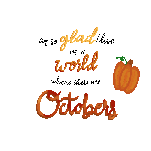 Fall Sticker
