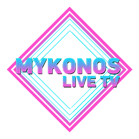 Mykonoslivetv Sticker