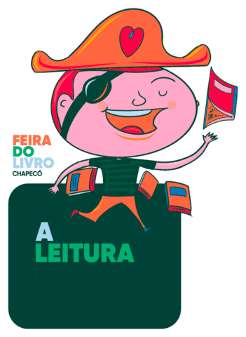 Feira do Livro Chapecó Sticker