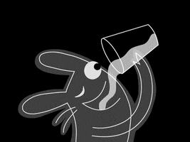 Drinking Water Animation GIF by evelina rajninger
