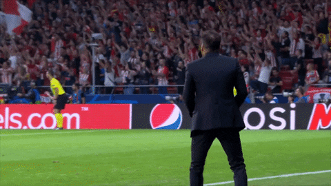 Celebrate Diego Simeone GIF by Atlético de Madrid - Find & Share on GIPHY