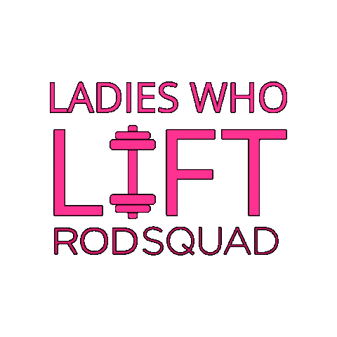 RodSquad Women's Fitness Sticker