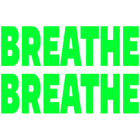 Breatheagain Sticker by wienwoche