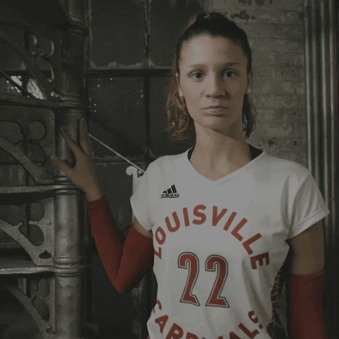 Claire Chaussee GIF by Louisville Cardinals