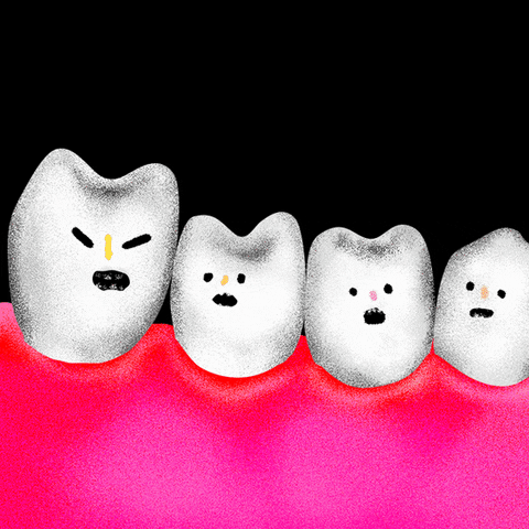 GIF of teeth 