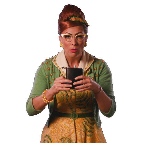 Drunk Willy Wonka Sticker by Charlie and the Chocolate Factory Australia