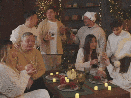 Surprised Christmas Time GIF by Ai Nostri