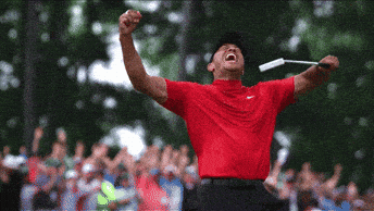 Golfing Tiger Woods GIF by The Masters