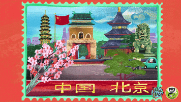 china illustration GIF by PBS KIDS
