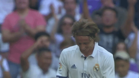 luka modric GIF by Real Madrid