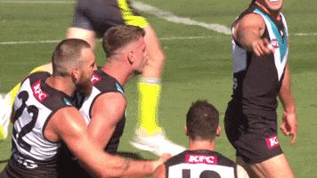 Aussie Rules Celebration GIF by Port Adelaide FC