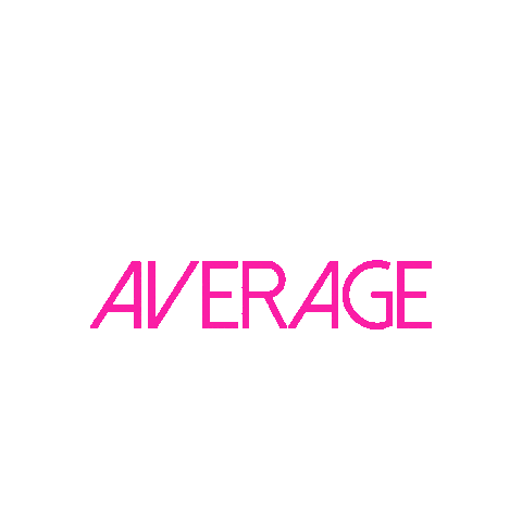 Average Socialite Sticker
