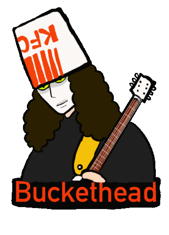 Buckethead Sticker