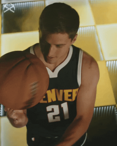 Basketball Smile GIF by Denver Nuggets