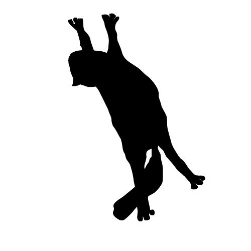 Jump Around Cat Sticker by FRUGIT