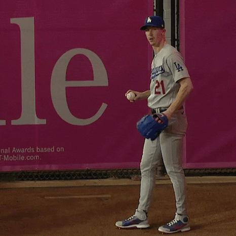 Warming Up Los Angeles Dodgers GIF by Jomboy Media