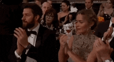 applause GIF by Golden Globes