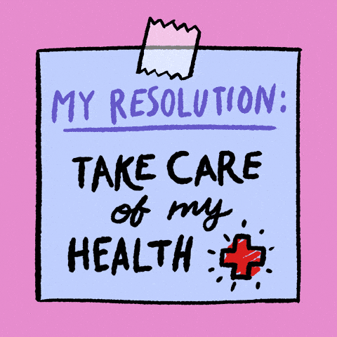 My resolution: take care of my health