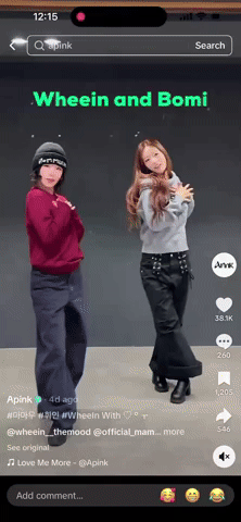 Wheein And Bomi GIF