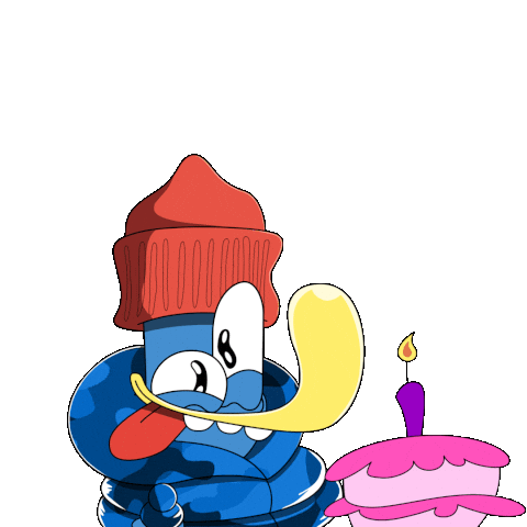 Happy Birthday Celebration Sticker by Bubblegoose Ballers