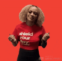 Stop Lying Red Shirt GIF by The Hair Shield